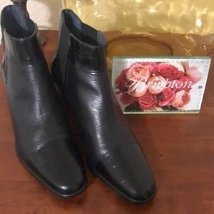 Brighton Tempo Blk Booties